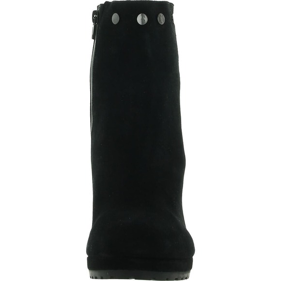 "VANELi Women's Jill Suede Wedge Boots - Size 7, Stylish Side Zipper Detail" - Picture 3 of 4